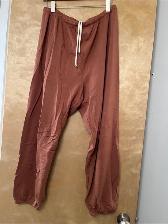 Offline Pants - Offline by Aerie Rust Brown Drawstring Jogger Sweats